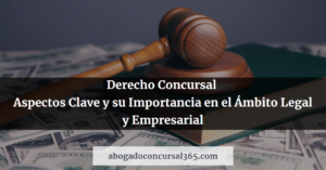 Lee más sobre el artículo Derecho Concursal – Aspectos Clave y su Importancia en el Ámbito Legal y Empresarial